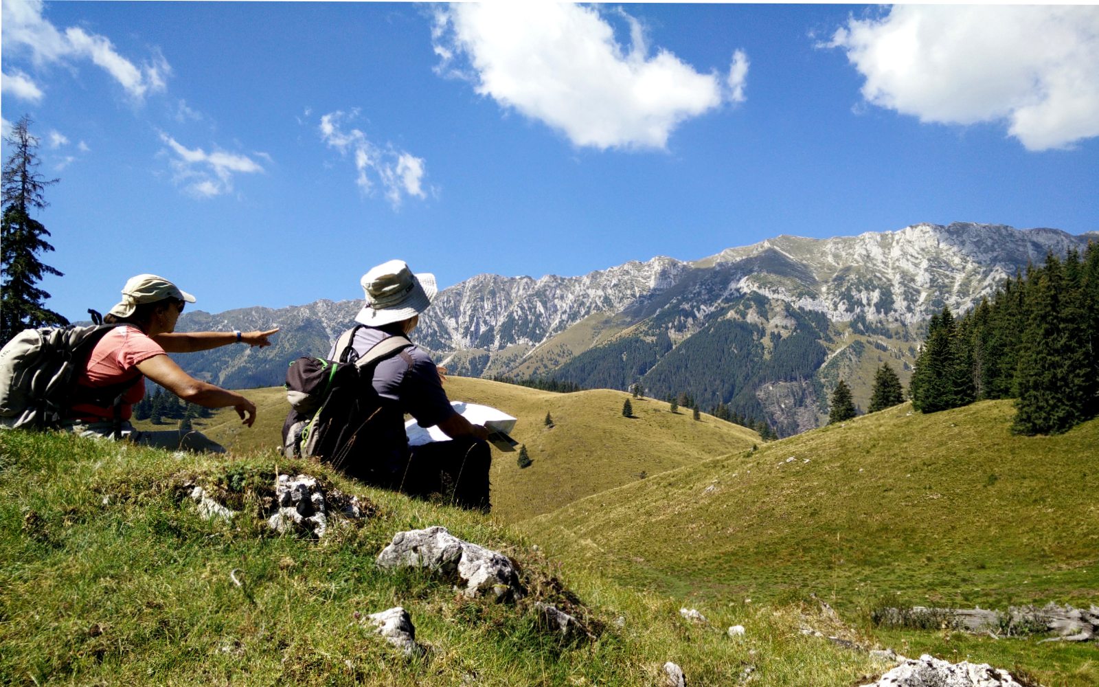 Hiking In The Carpathian Mountains